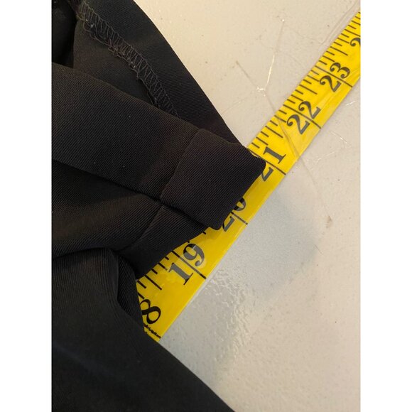 Donna Ricco Black Button-Front Dress Short Sleeve Collared Size 6 - Picture 8 of 11